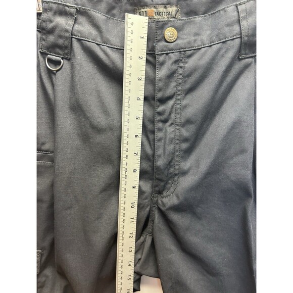 5.11 Tactical Mens Taclite Ripstop Cargo Pants Dark Navy Size 36x32 Double Knee - Picture 4 of 8